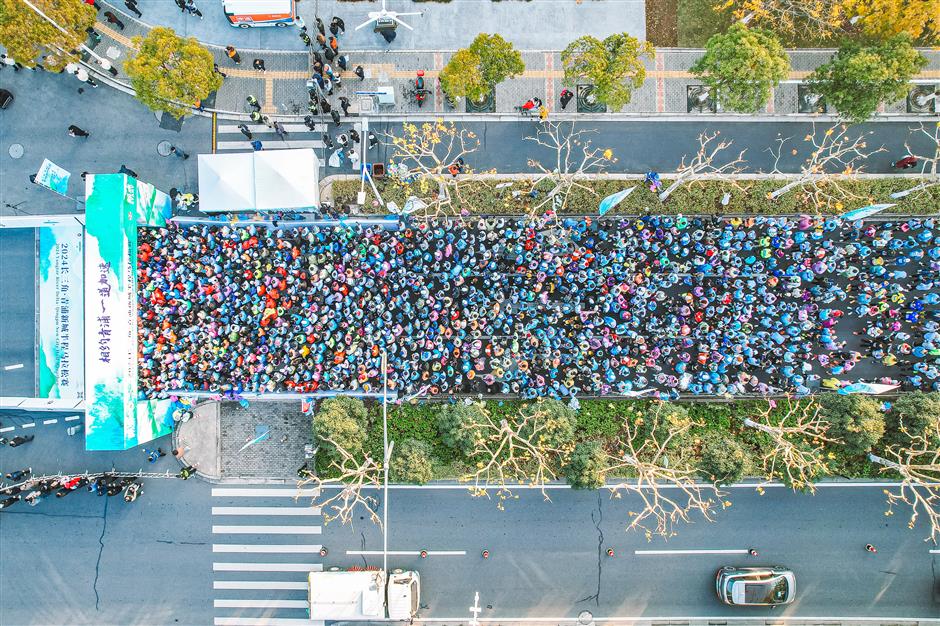 Best feet forward for Qingpu New City Half Marathon