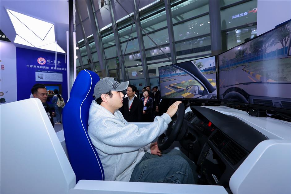 High tech on display at science and technology fair in Jiading