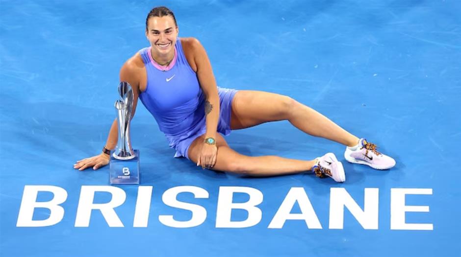 Sabalenka, Lehecka win Brisbane International titles