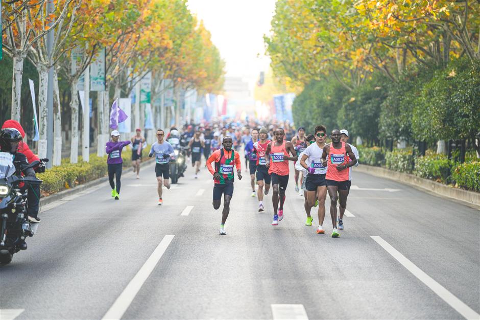 Best feet forward for Qingpu New City Half Marathon