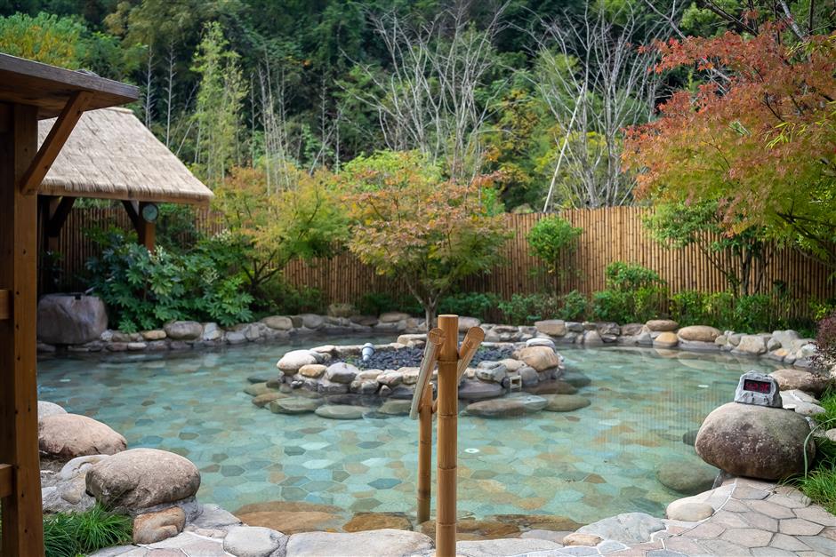 Escape winter's chill and relax in the warmth of hot springs