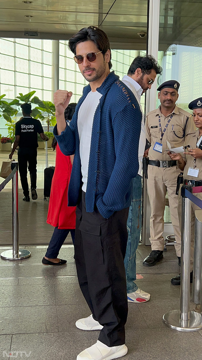 Airport Traffic: Baar Baar Dekho Co-Stars Katrina Kaif And Sidharth Malhotra