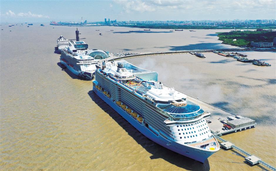 Cruise liner industry transforming Baoshan economy